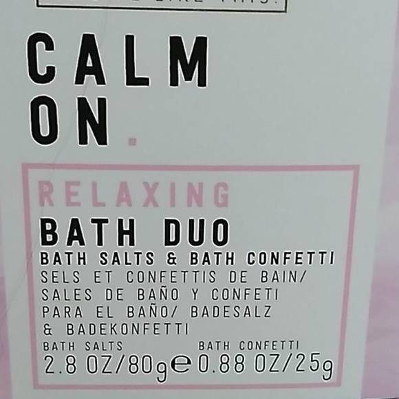 "Calm On" Relaxing Bath Duo - Picture 4 of 4